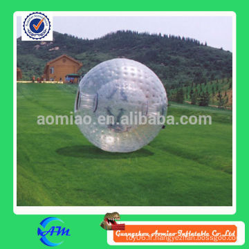 Boule de corps de ballon humain gigantesque de pelouse de TPU grass zorb